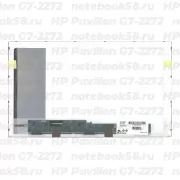 Матрица для ноутбука HP Pavilion G7-2272 (1600x900 HD+) TN, 40pin, Матовая