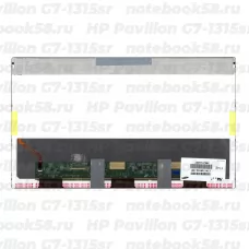 Матрица для ноутбука HP Pavilion G7-1315sr (1600x900 HD+) TN, 40pin, Матовая