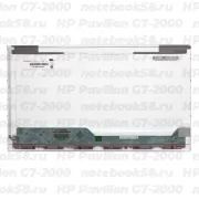 Матрица для ноутбука HP Pavilion G7-2000 (1600x900 HD+) TN, 40pin, Глянцевая