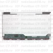 Матрица для ноутбука HP Pavilion G7-1357 (1600x900 HD+) TN, 40pin, Глянцевая