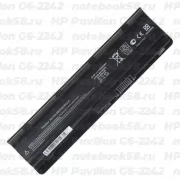 Аккумулятор для ноутбука HP Pavilion G6-2242 (Li-Ion 5200mAh, 10.8V) OEM
