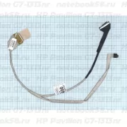 Шлейф матрицы для ноутбука HP Pavilion G7-1313nr (40pin LVDS, LED)