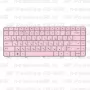 Клавиатура для ноутбука HP Pavilion G6-1021 Розовая