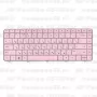 Клавиатура для ноутбука HP Pavilion G6-1106sr Розовая