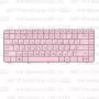 Клавиатура для ноутбука HP Pavilion G6-1222 Розовая