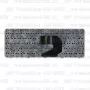 Клавиатура для ноутбука HP Pavilion G6-1012 Серебристая