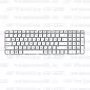 Клавиатура для ноутбука HP Pavilion G6-2125 Белая, без рамки