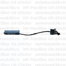 Шлейф жесткого диска для ноутбука HP Pavilion G6-2345sr (6+7pin)