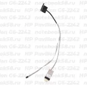 Шлейф матрицы для ноутбука HP Pavilion G6-2242 (40pin LVDS)