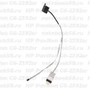 Шлейф матрицы для ноутбука HP Pavilion G6-2392sr (40pin LVDS)
