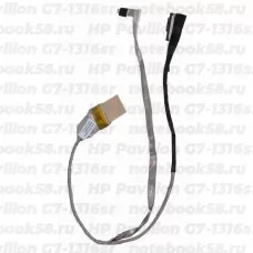 Шлейф матрицы для ноутбука HP Pavilion G7-1316sr (40pin LVDS, LED)